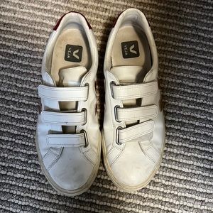 Veja tennis shoes - cute gold and pink